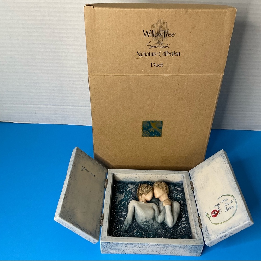 Willow Tree Duet Figurine with Decorative Box